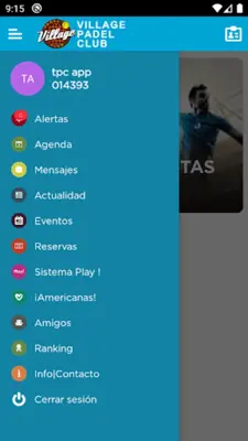 Village Padel Club android App screenshot 2